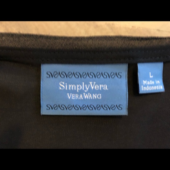 Simply Vera Wang blue lace dress - Picture 7 of 7